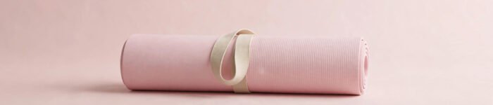 yoga-mat Pastel pink yoga mat
